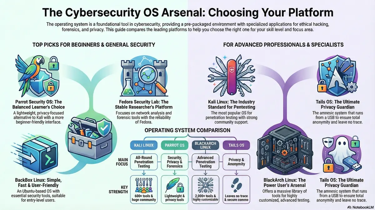 Best OS for Cybersecurity: 6 Trusted OS for Training
