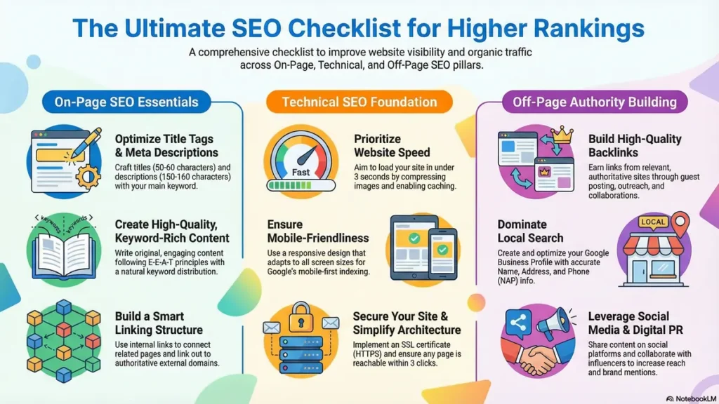 complete seo checklist