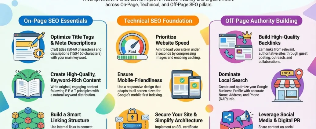 complete seo checklist