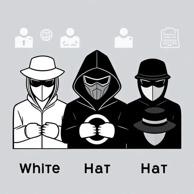 all types of hackers