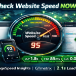 how to check loading speed of a website