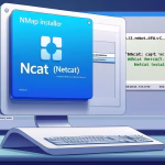Illustration of How to install Netcat in Windows on windows desktop