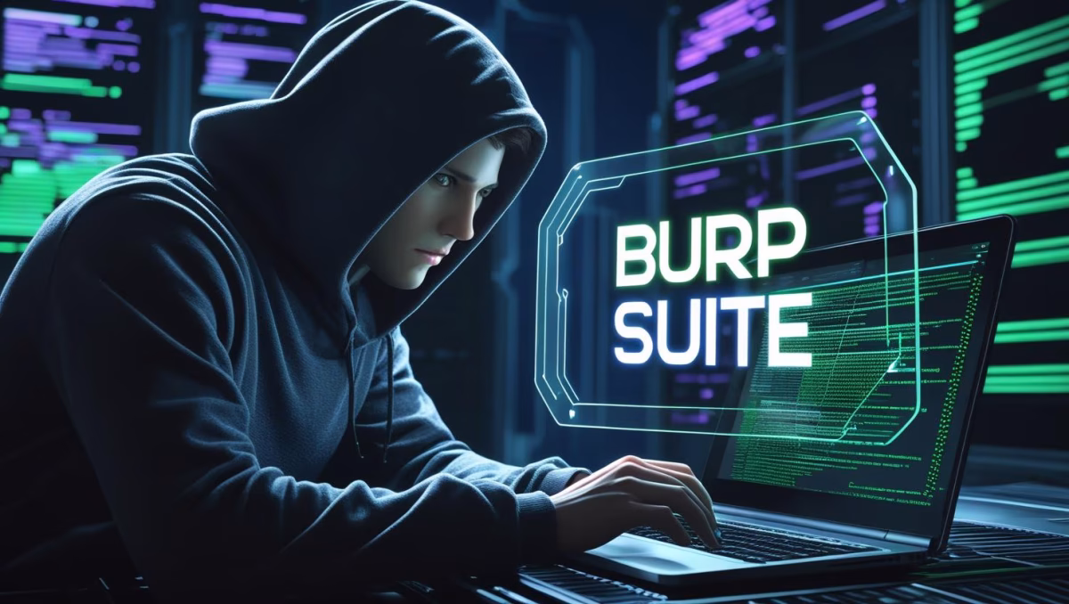 hacker practicing brup suite