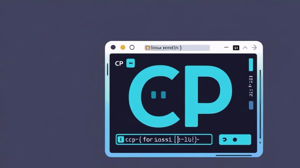 cp command linux with real examples illustration