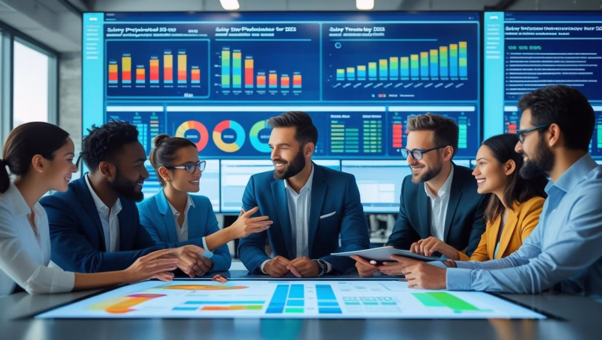 cyber security salary trends 2025 - professionals analyzing data on screens