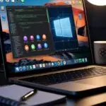 Use Kali Linux on Mac – Kali terminal running on VirtualBox inside a MacBook with macOS visible