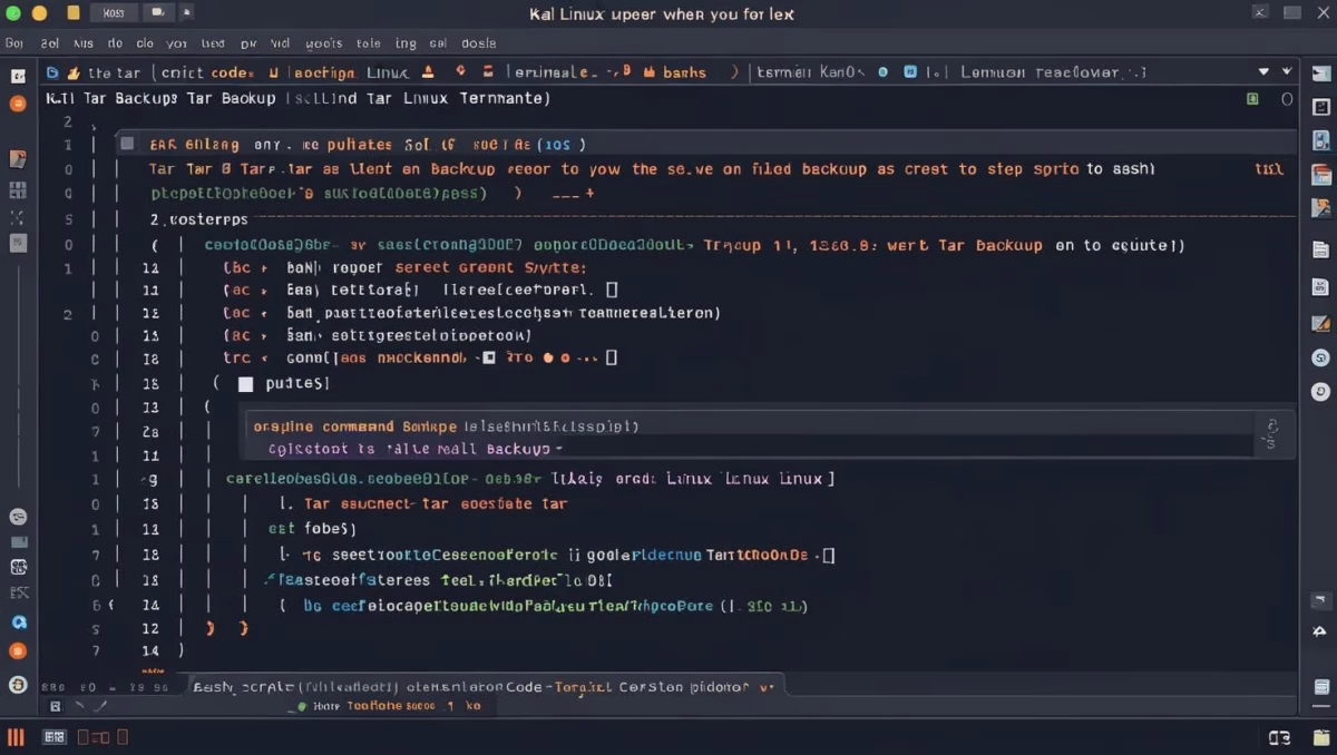tar command in linux