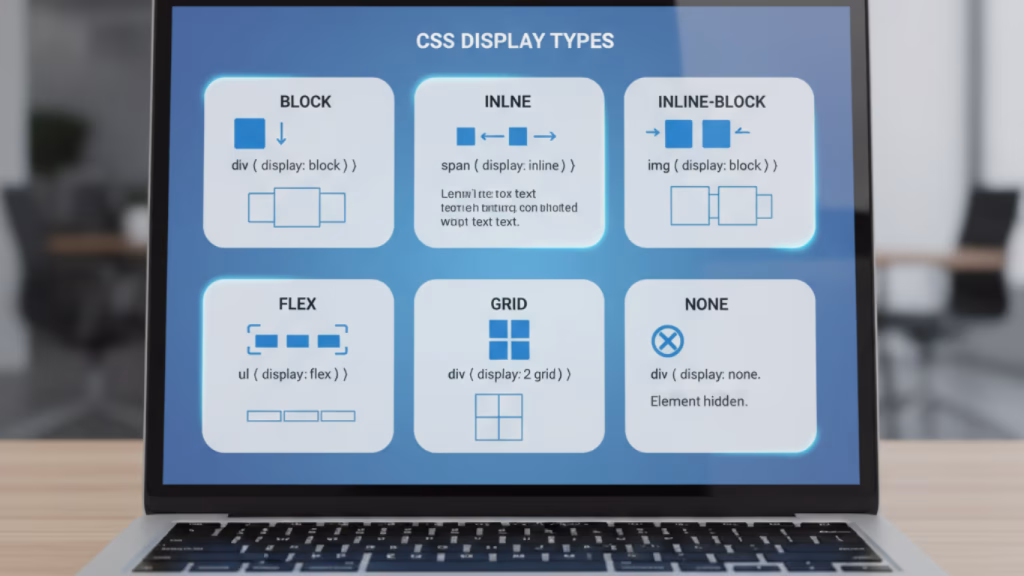 display types in css