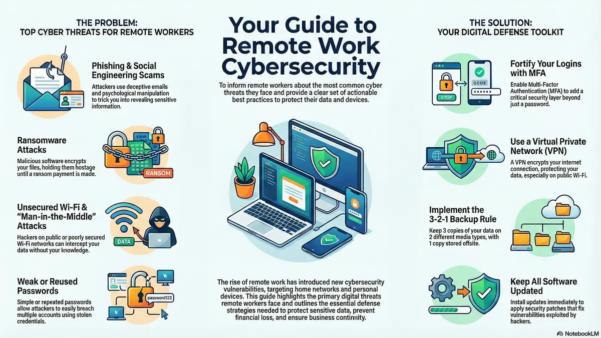 remote work cyber security tips
