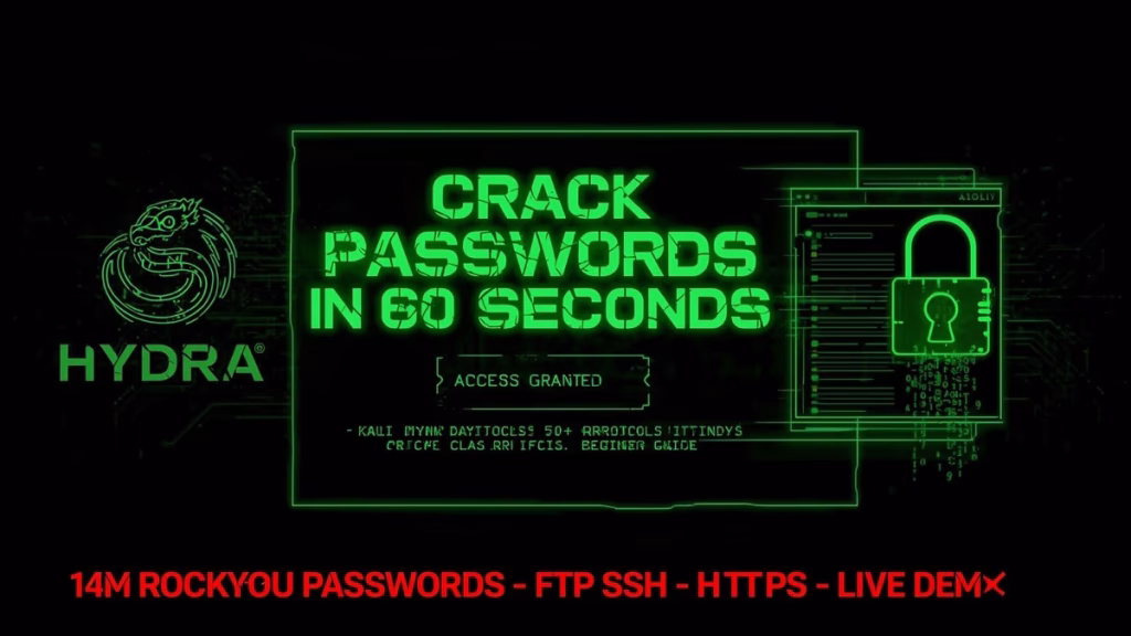 what is use of hydra in kali linux