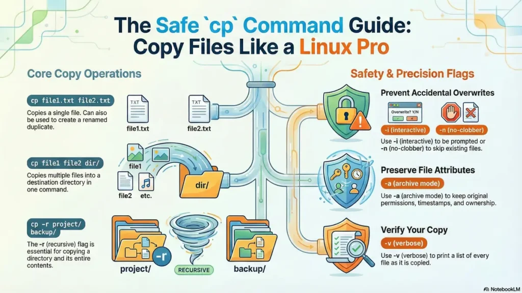 cp command in linux