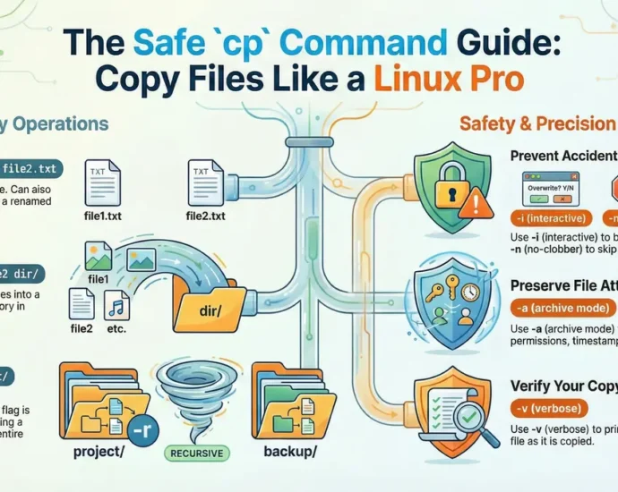 cp command in linux