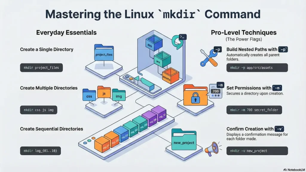 mkdir command in linux
