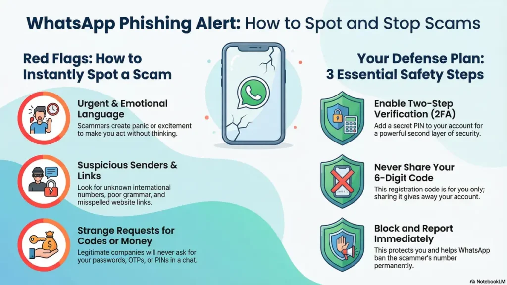 phishing scam on whatsapp