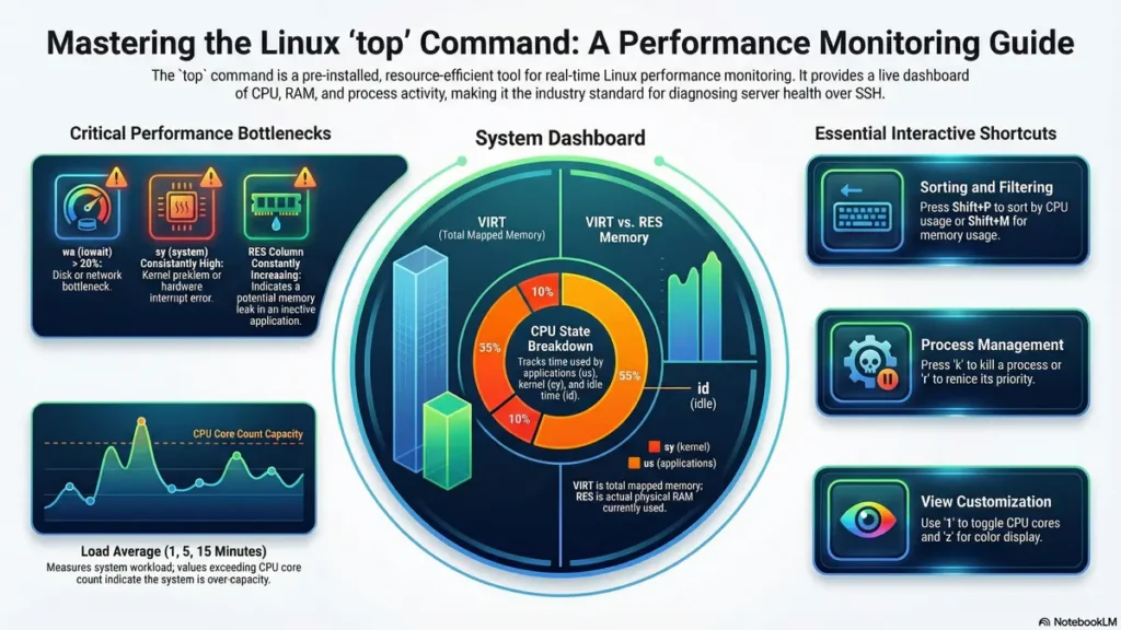 top in linux