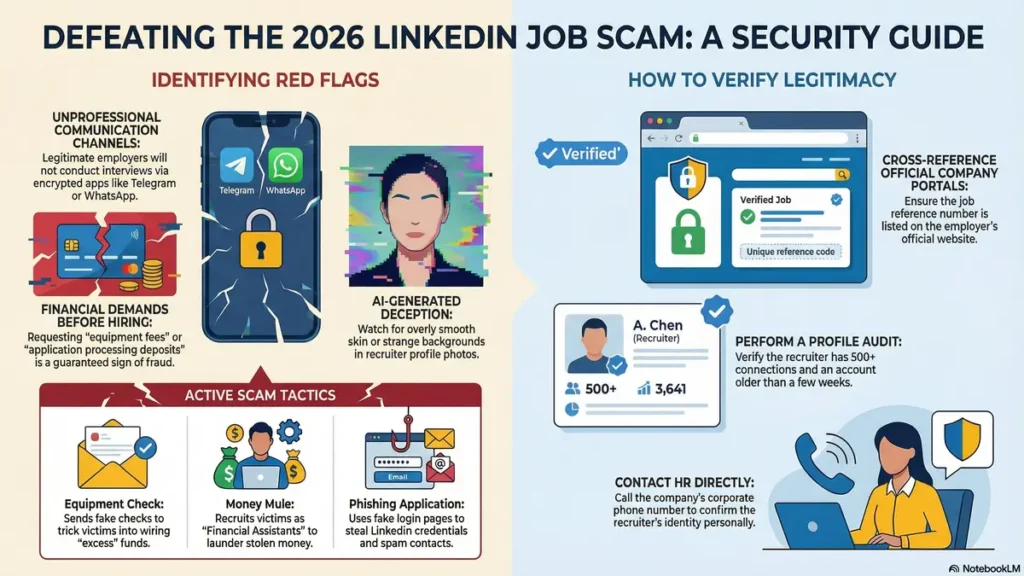 fake job offers on linkedin