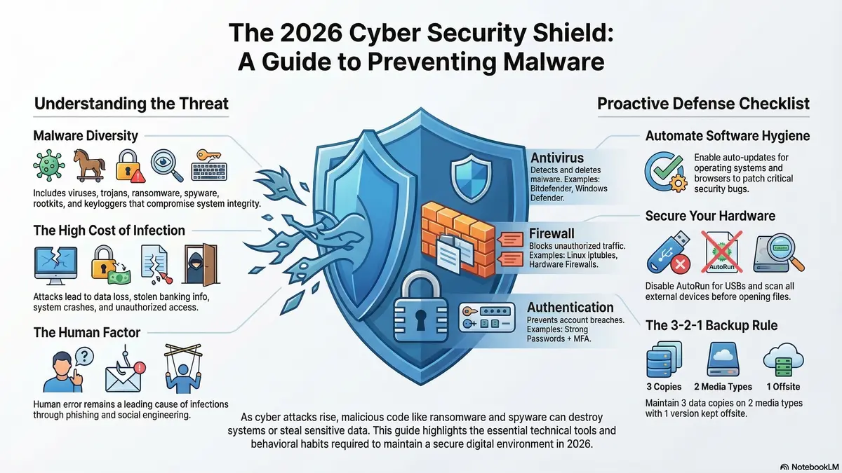 How Can You Prevent Viruses and Malicious Code: Cyber Security Guide (2026)