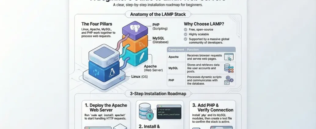 how to install lamp stack on linux