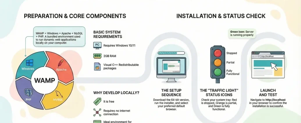 how to install wamp server