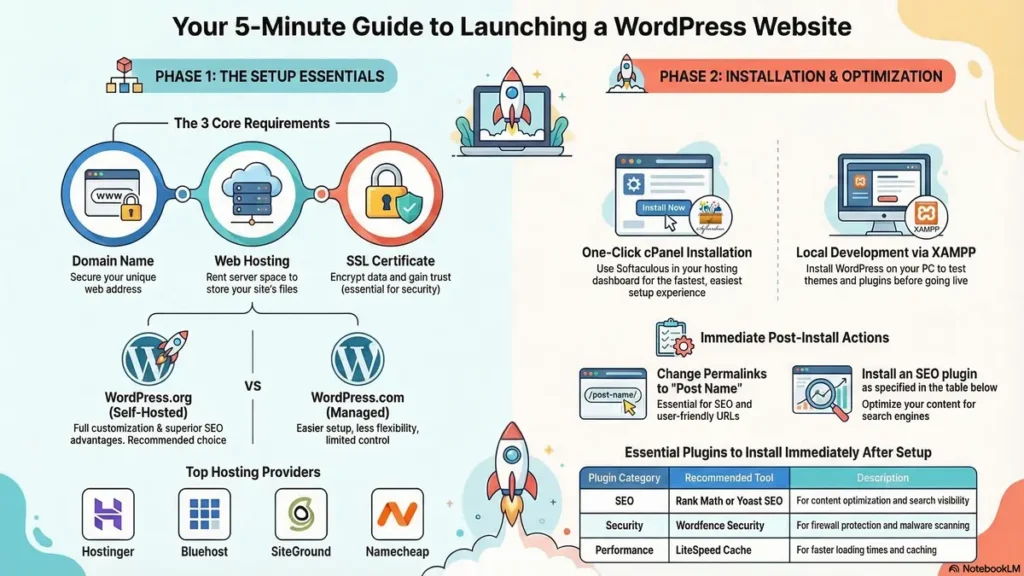 how to install wordpress