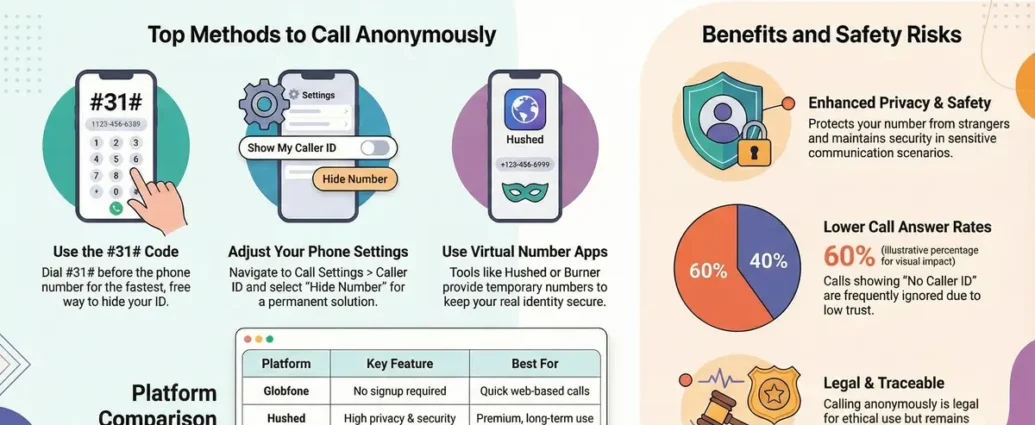 how to call anonymously