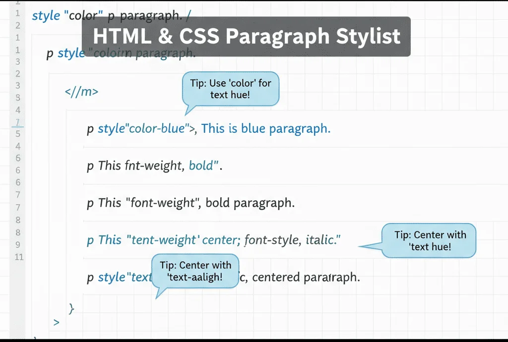 how to add a paragraph in html